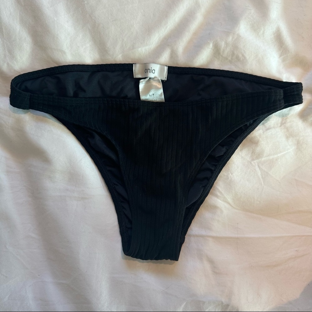 ONIA Ashley Bikini Bottom - black